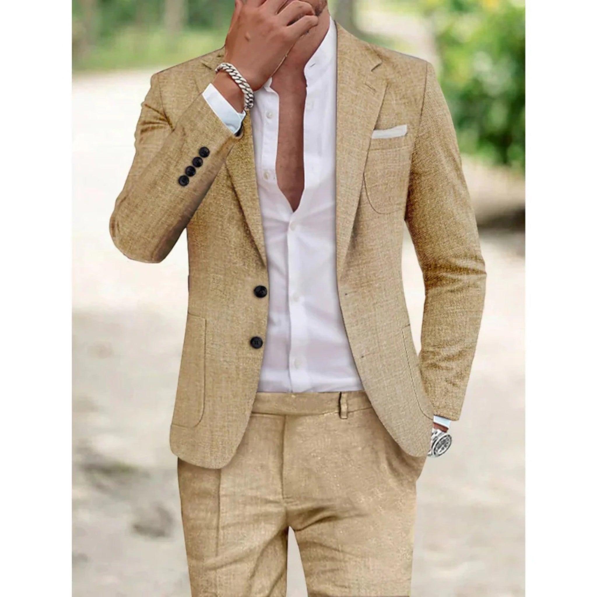 Remy | Costume 2 Pièces Décontracté Pour Homme | Été
