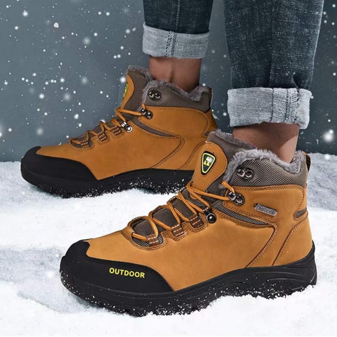 Bottes Décontractées D’hiver À Lacets Pour Hommes | Outdoor