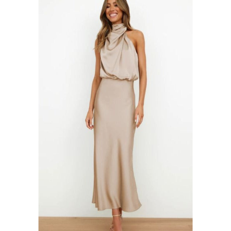 Superbe Robe De Soirée Dos Nu Pour Femme | Midi