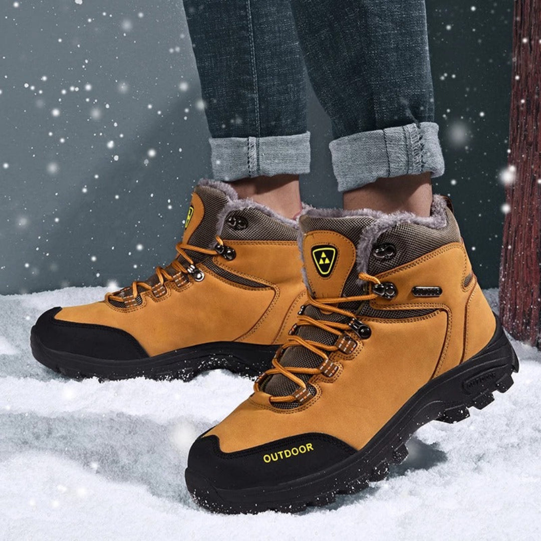 Bottes Décontractées D’hiver À Lacets Pour Hommes | Outdoor
