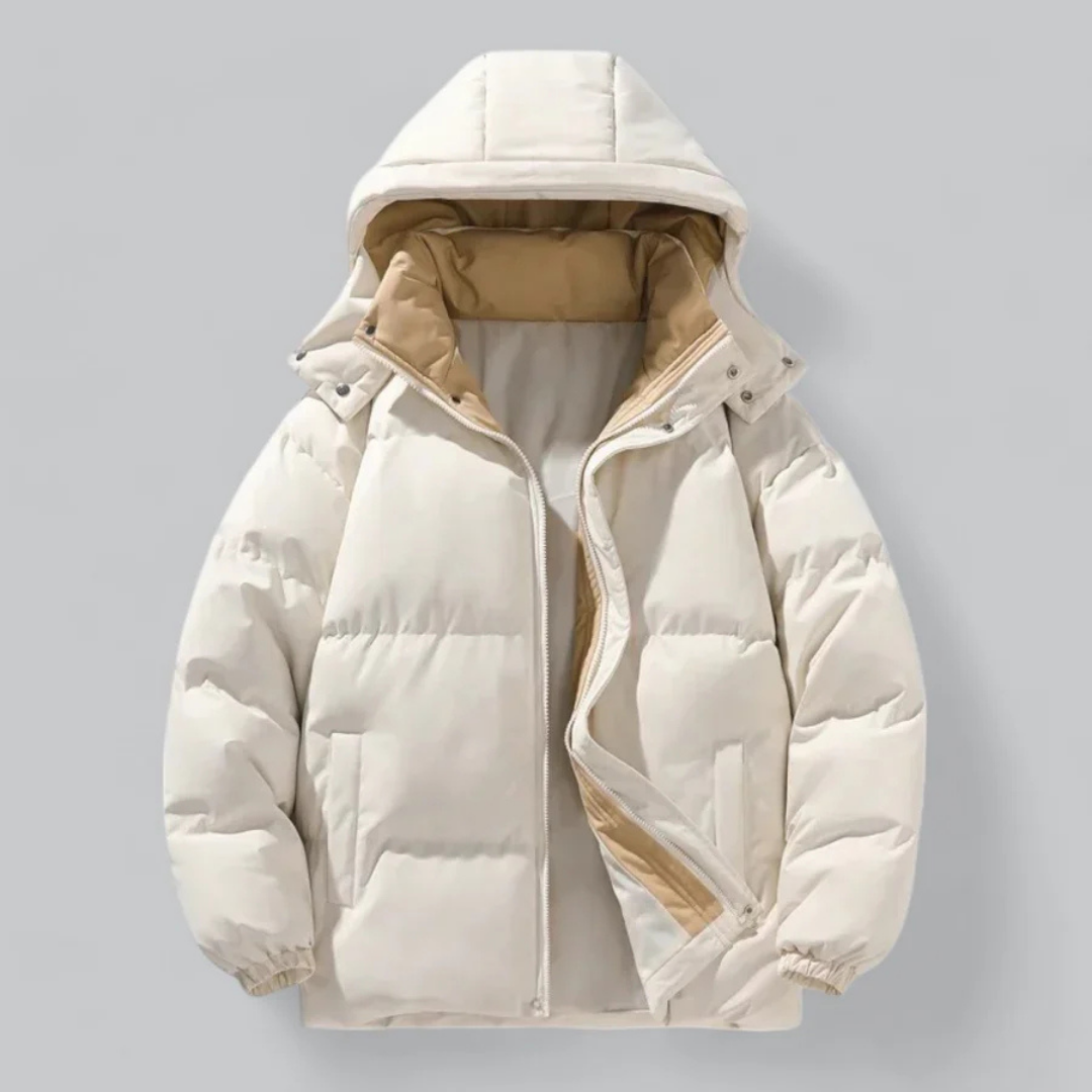 Veste Doudoune Pour Homme Avec Capuche Et Manches Longues | Hiver
