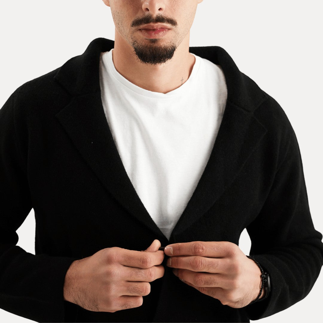 Cardigan Homme À Manches Longues | Hiver