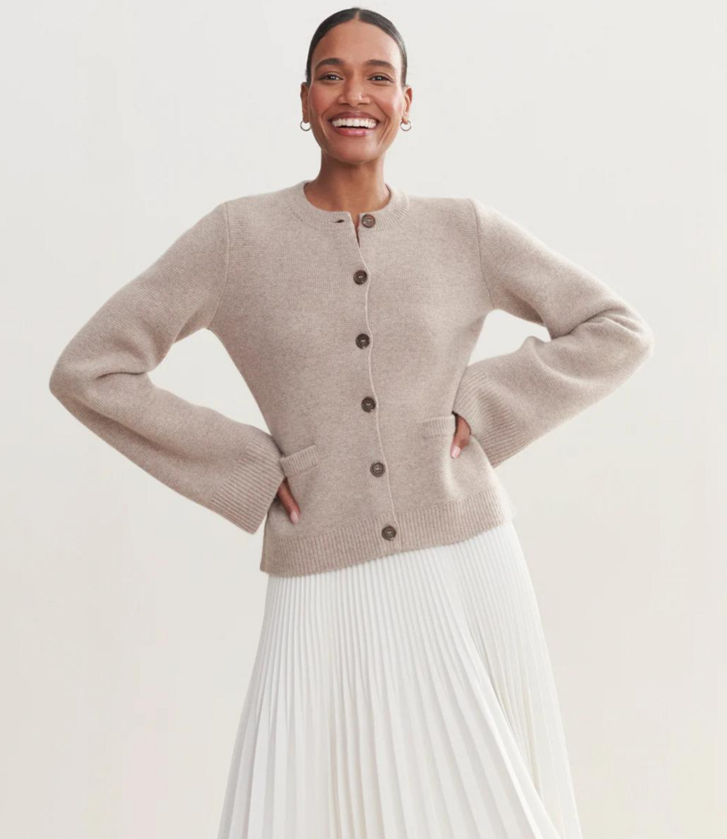 Cardigan pour femme avec poche | Manches longues