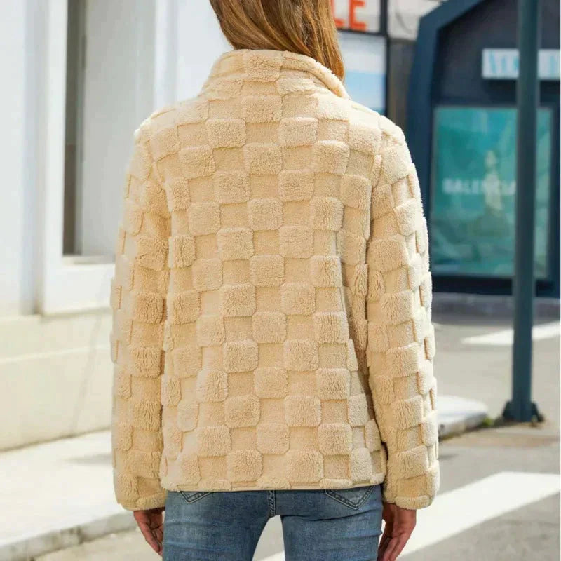 Veste Courte D’Hiver Pour Femme | Manches Longues