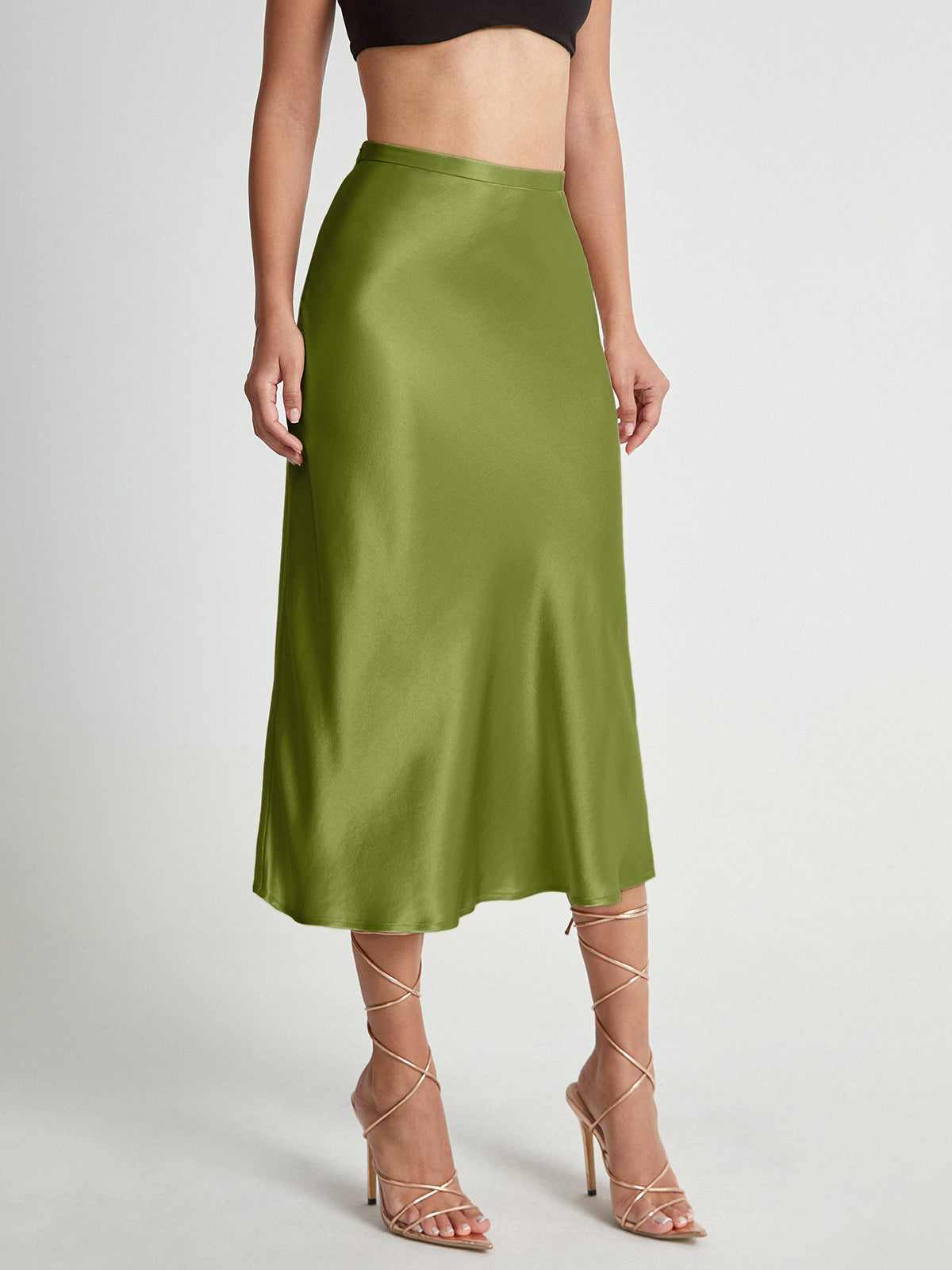 Jupe Taille Haute Pour Femme | Midi