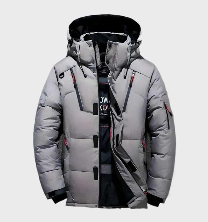 Veste D’Hiver Pour Homme Avec Capuche | Manches Longues