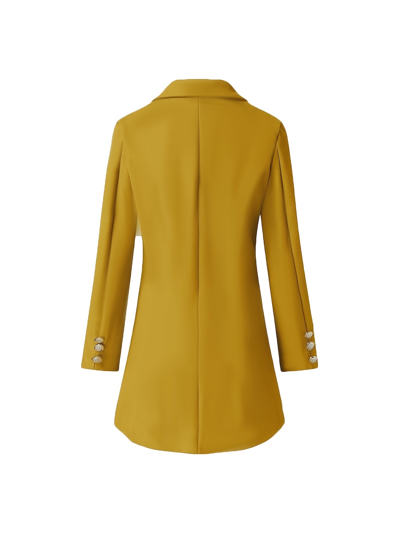 Manteau Long Boutonné Pour Femme | Automne