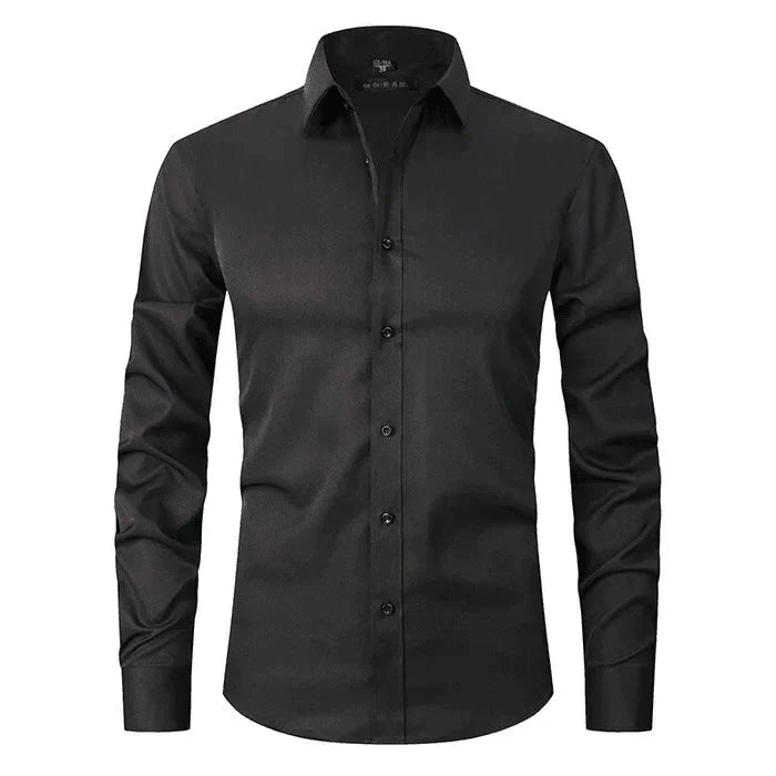 Chemise Formelle Sans Repassage Pour Homme | Haute Élasticité