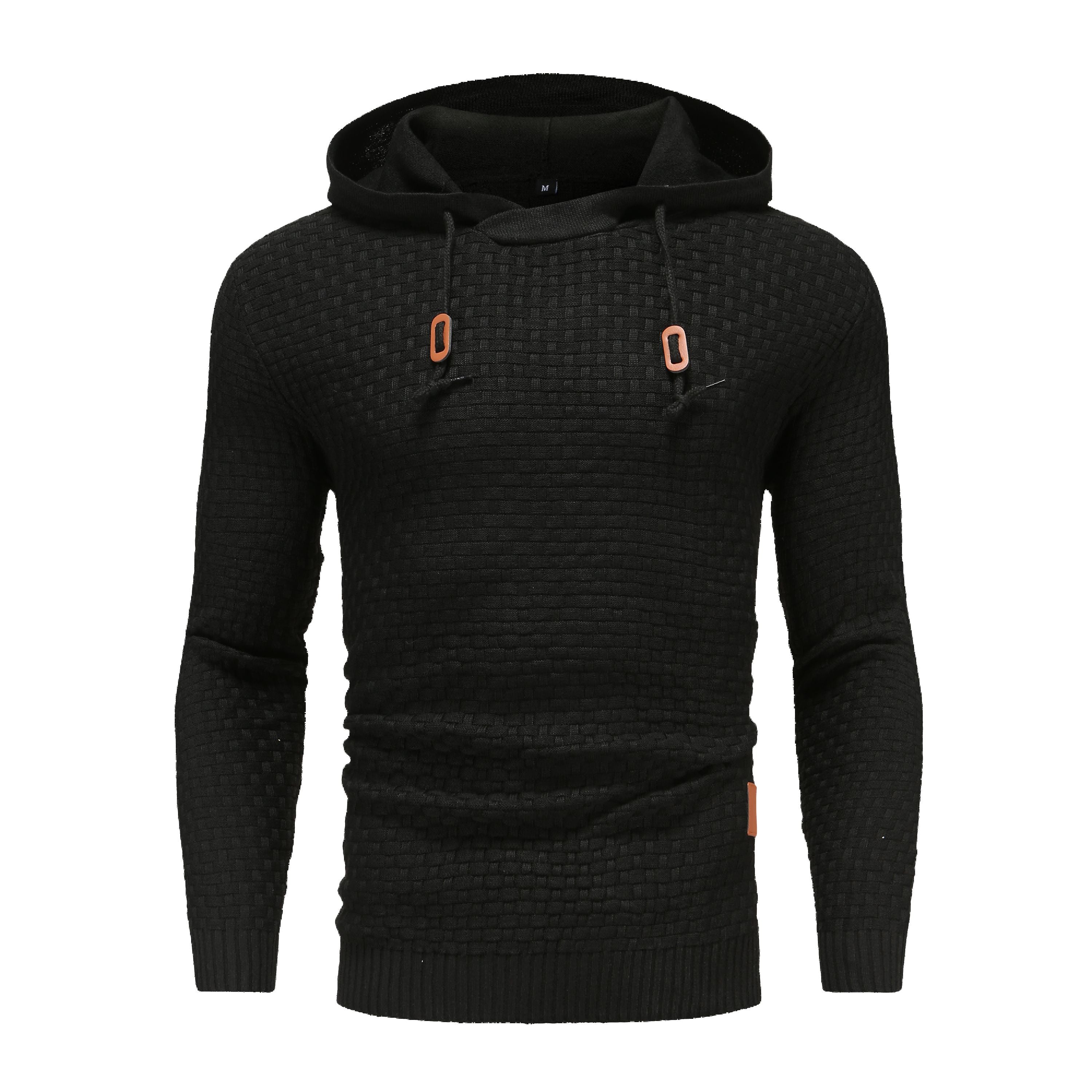 Sweat À Capuche Matelassé À Manches Longues Pour Homme | Hiver
