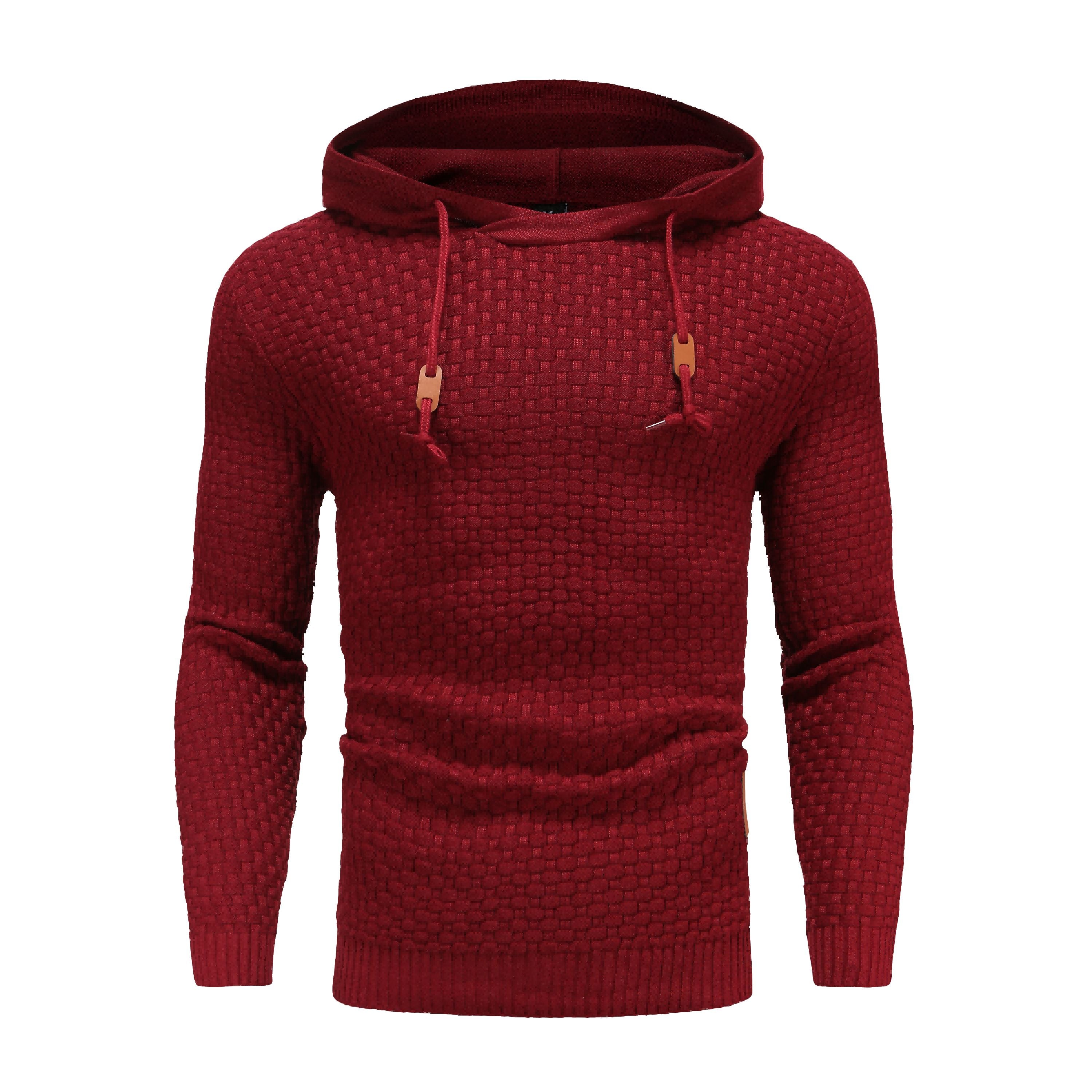 Sweat À Capuche Matelassé À Manches Longues Pour Homme | Hiver