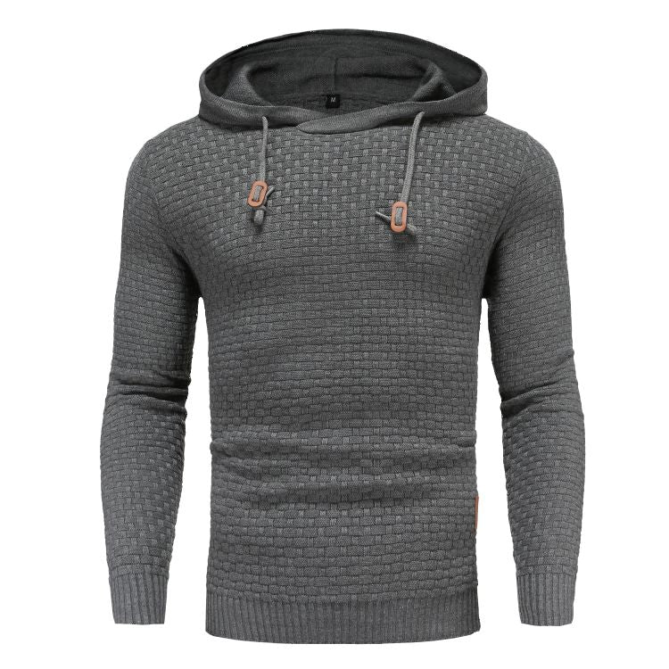 Sweat À Capuche Matelassé À Manches Longues Pour Homme | Hiver
