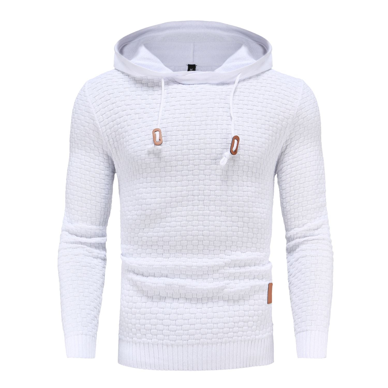 Sweat À Capuche Matelassé À Manches Longues Pour Homme | Hiver