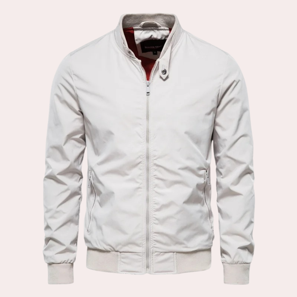 Veste Décontractée À Col Montant Pour Homme | Hiver