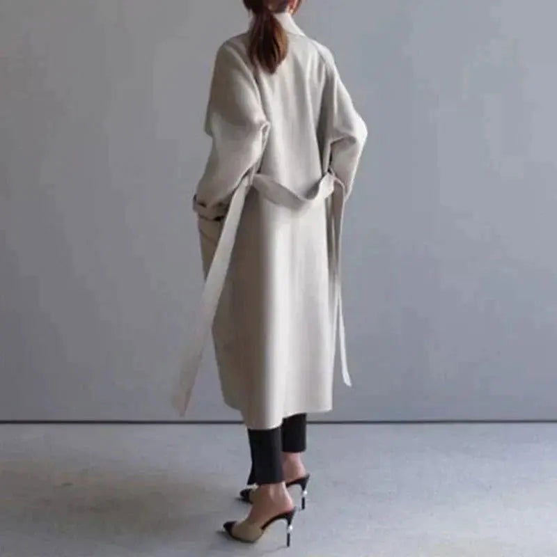 Long Trench D’hiver Pour Femme | Avec Poche