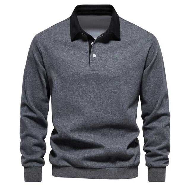 Pull À Col Montant Pour Homme | Manches Longues