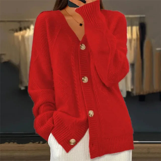 Gilet Pour Femme Avec Boutons | Col En V