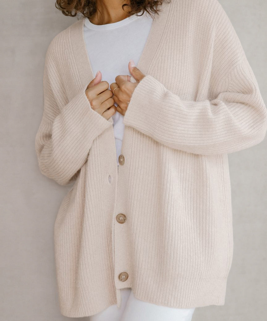 Gilet Col En V Pour Femme | Manches Longues