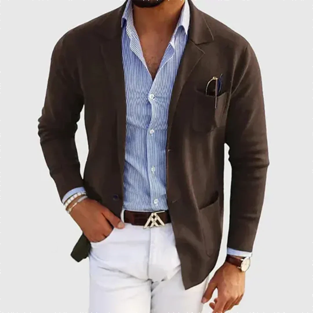 Blazer Décontracté Pour Hommes | Simple Boutonnage
