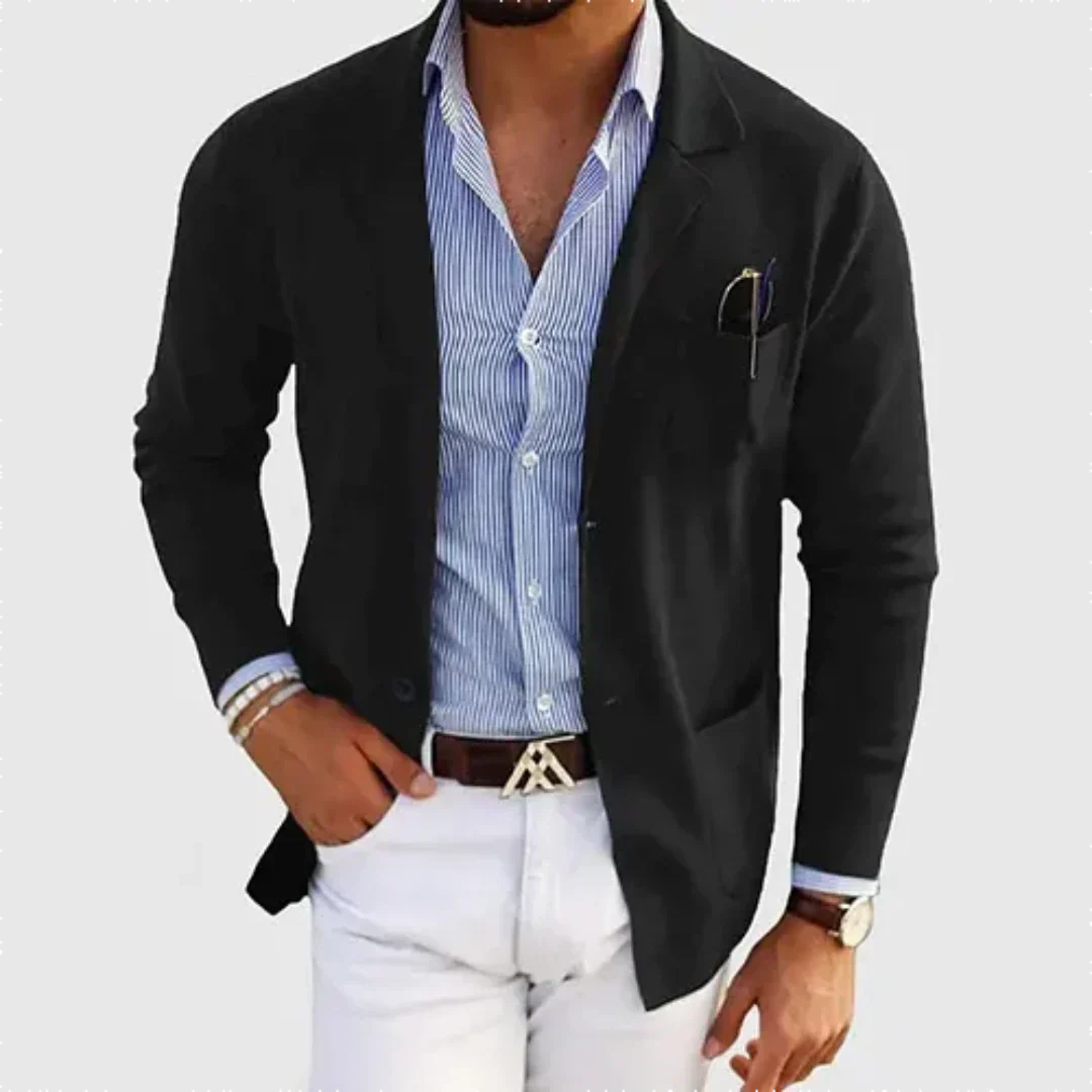 Blazer Décontracté Pour Hommes | Simple Boutonnage