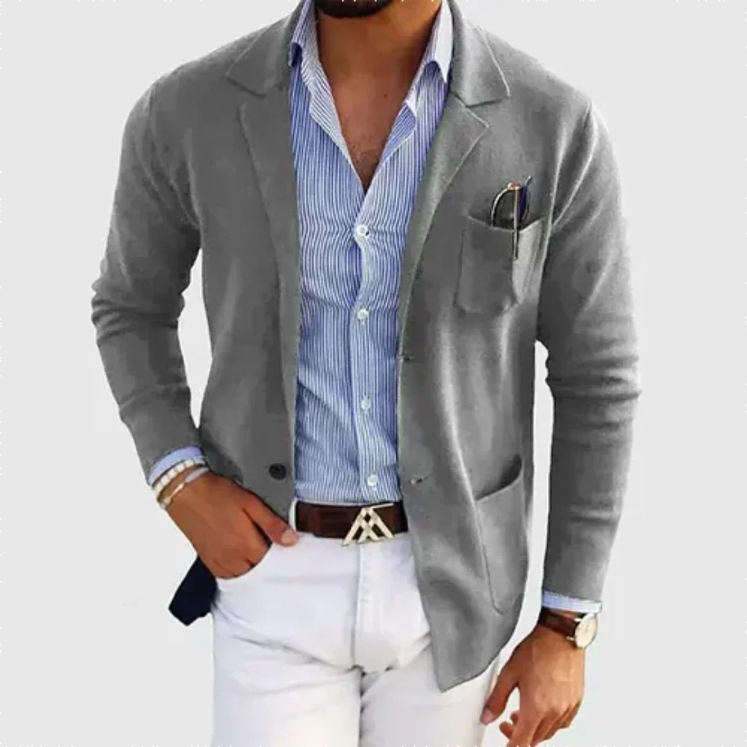 Blazer Décontracté Pour Hommes | Simple Boutonnage
