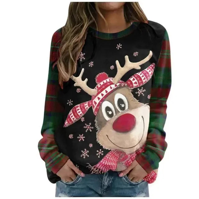 Tops De Noël Pour Femme | Manches Longues