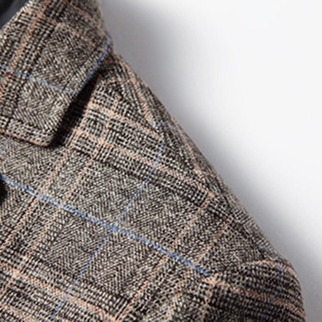 Blazer Formel Homme | Motif À Carreaux