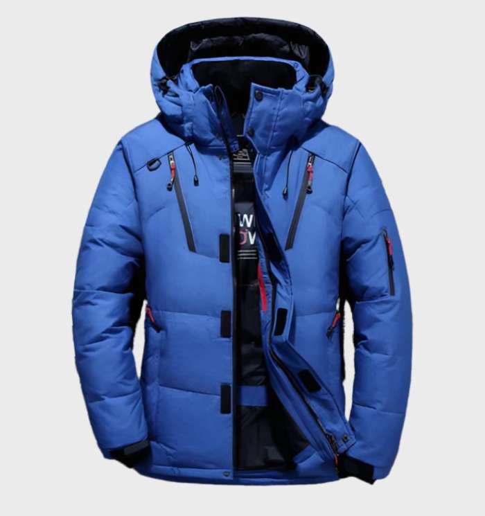 Veste D’Hiver Pour Homme Avec Capuche | Manches Longues