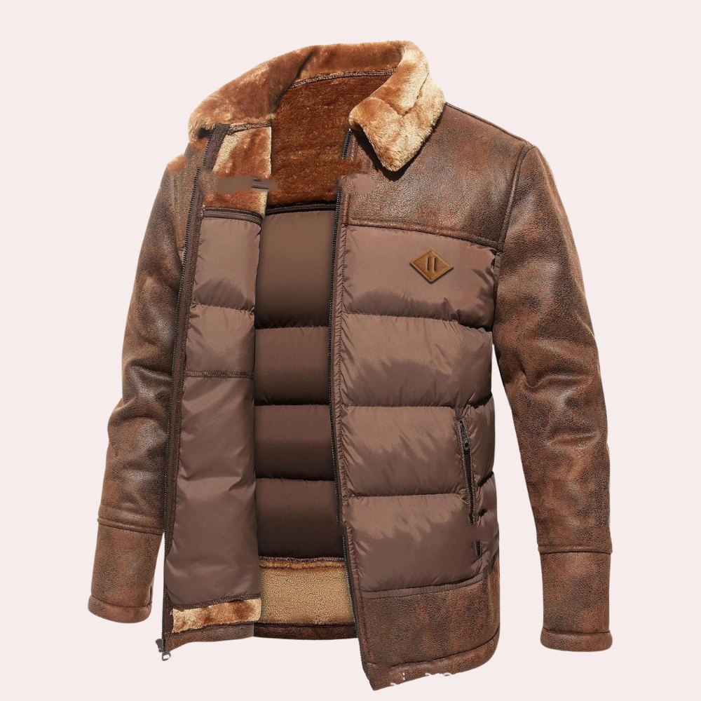 Veste Matelassée D’Hiver Pour Homme | Moderne