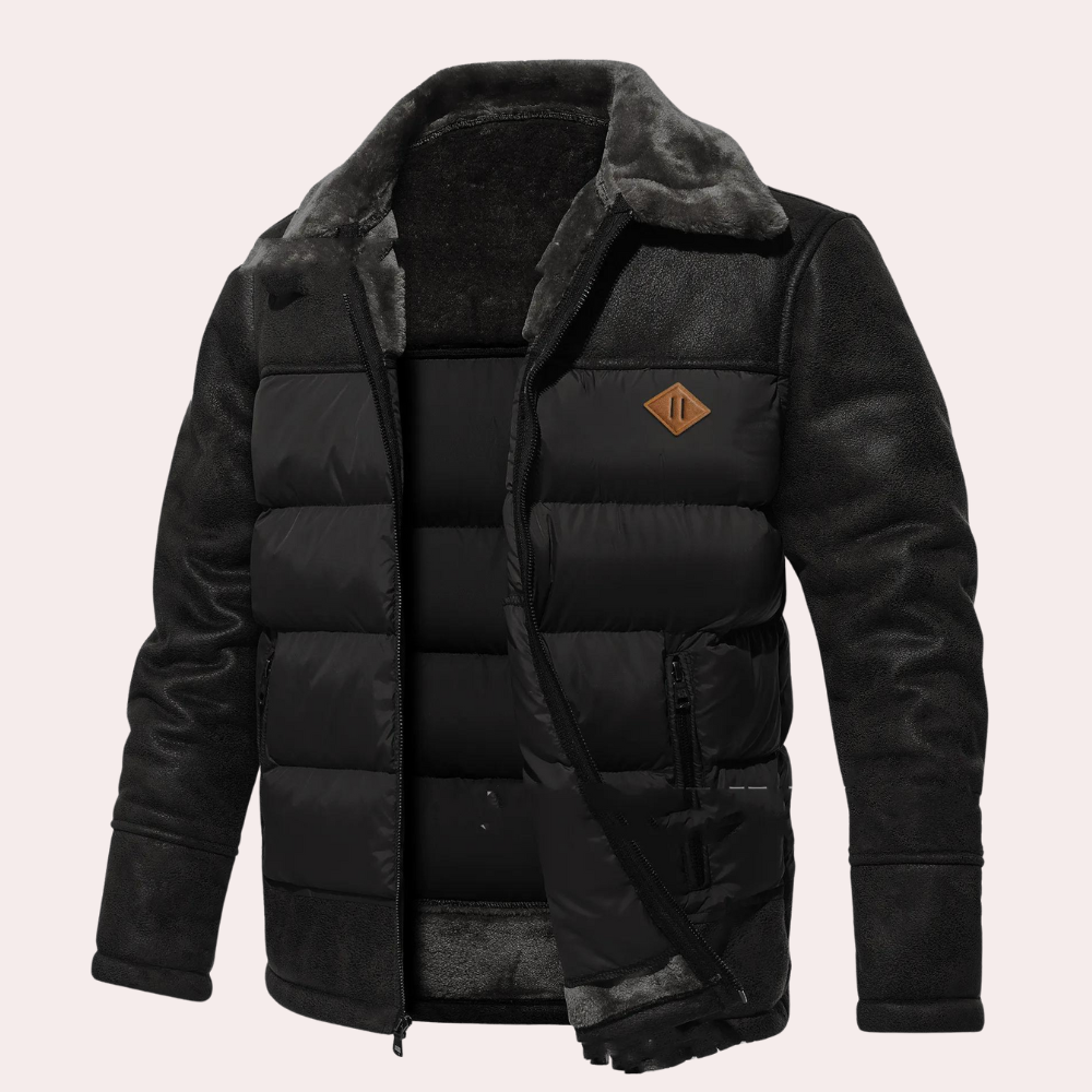Veste Matelassée D’Hiver Pour Homme | Moderne