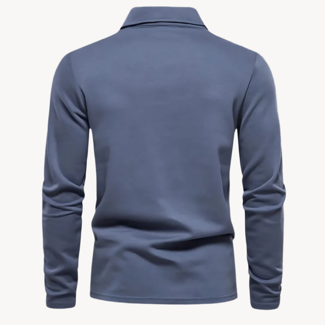Polo Slim À Manches Longues Pour Homme | Hiver