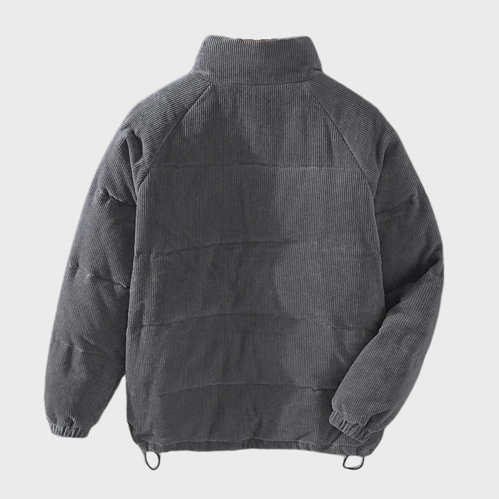 Veste Doudoune Courte Pour Homme | Col Montant