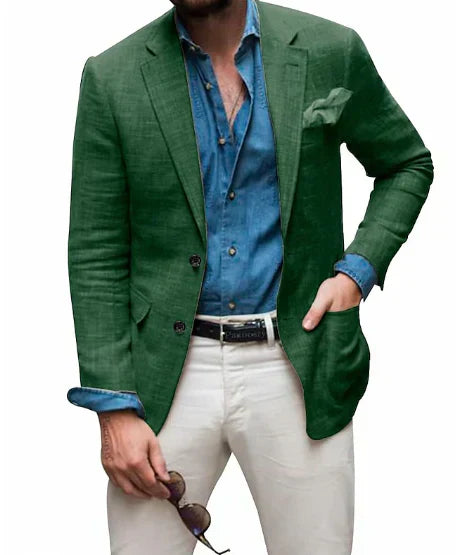 Blazer Formel À Simple Boutonnage Pour Homme | Fermeture À Boutons