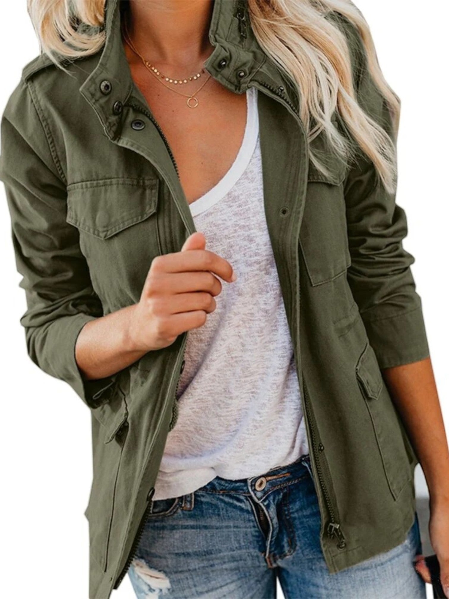 Delphine | Veste En Jean Élégante Pour Femme