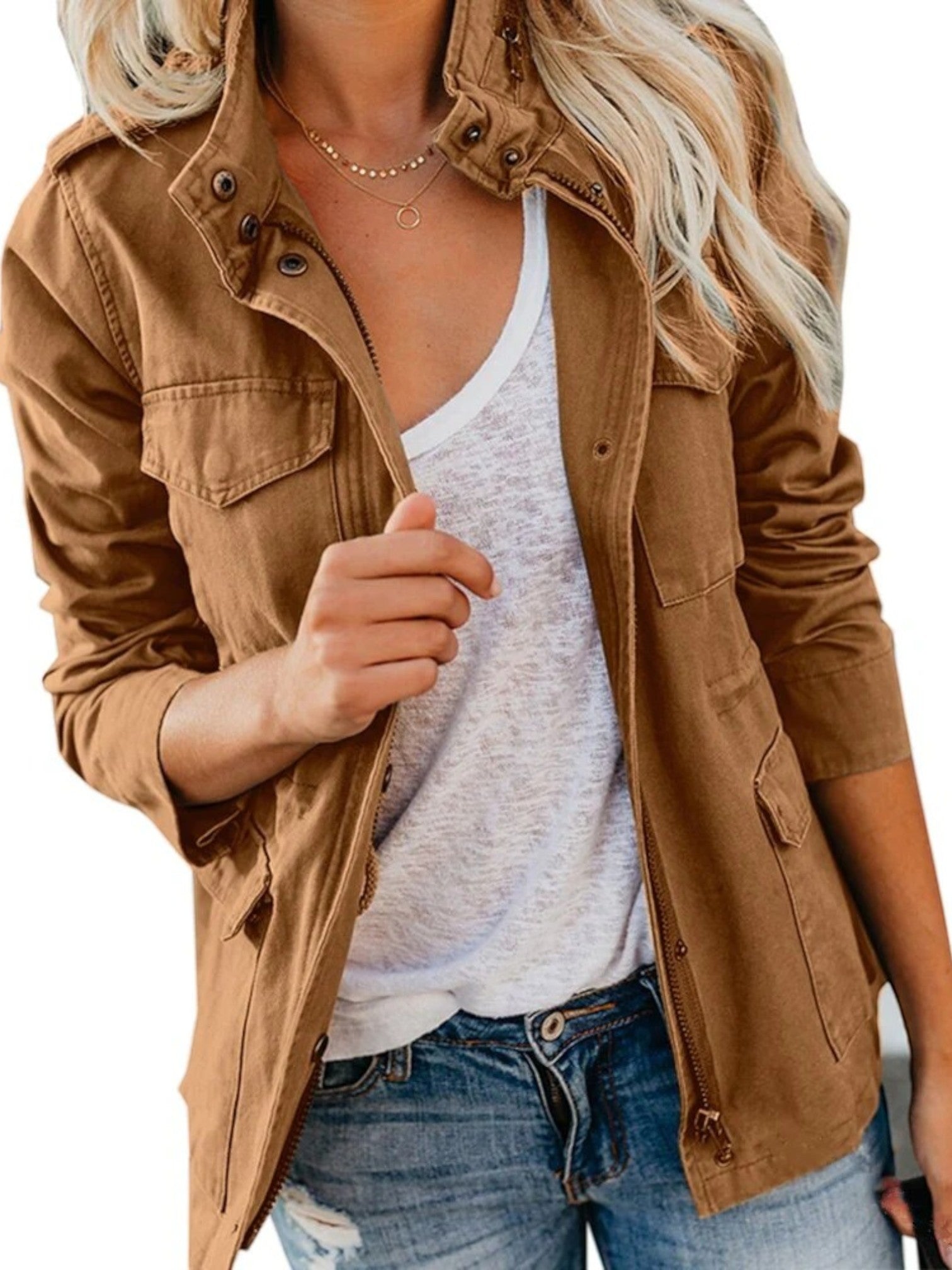 Delphine | Veste En Jean Élégante Pour Femme