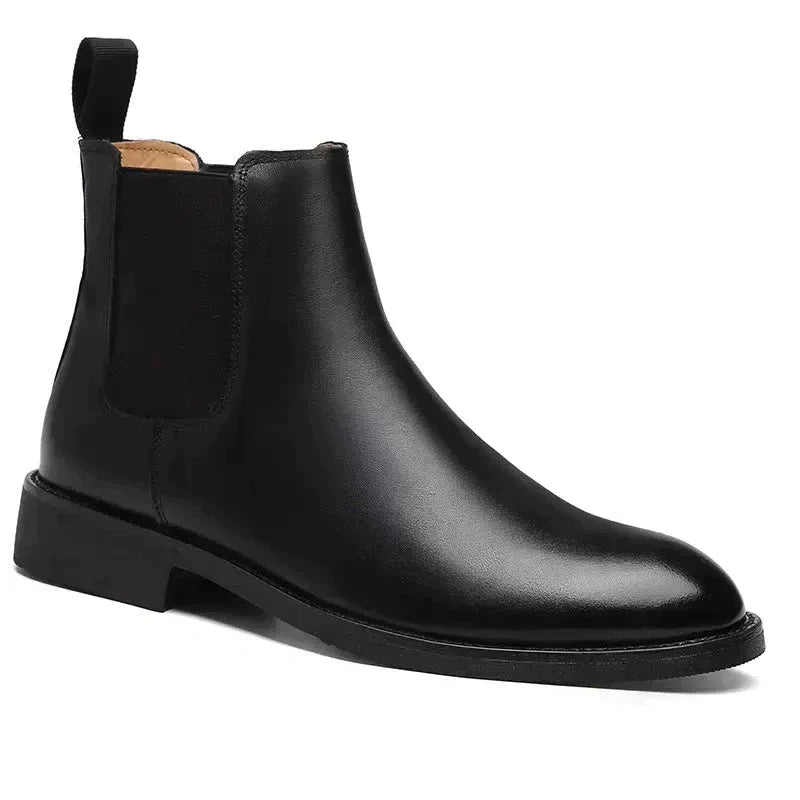 Bottines Chelsea classiques aspect suédé pour homme | Longueur cheville