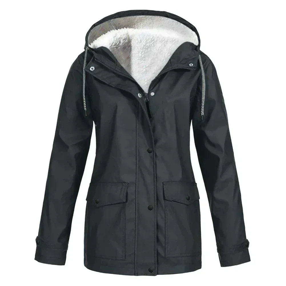 Veste De Pluie Stylée Pour Femmes | Capuche