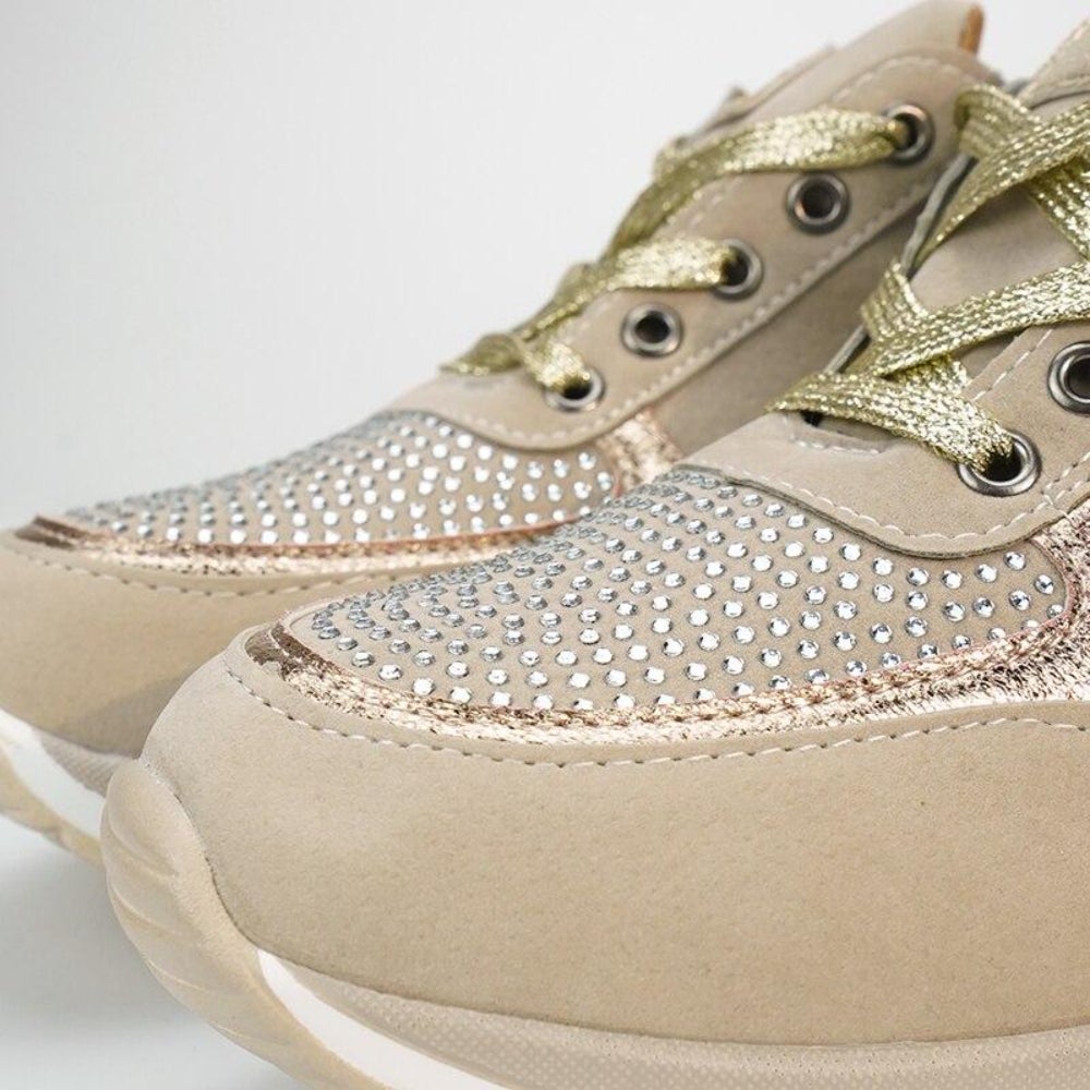 Baskets Tendance À Lacets Pour Femme | Semelle Antidérapante