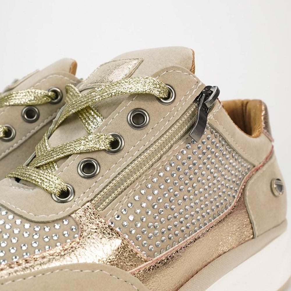 Baskets Tendance À Lacets Pour Femme | Semelle Antidérapante