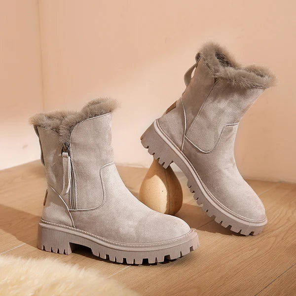 Bottines Thermiques Tendance Pour Femme | Fermeture Éclair