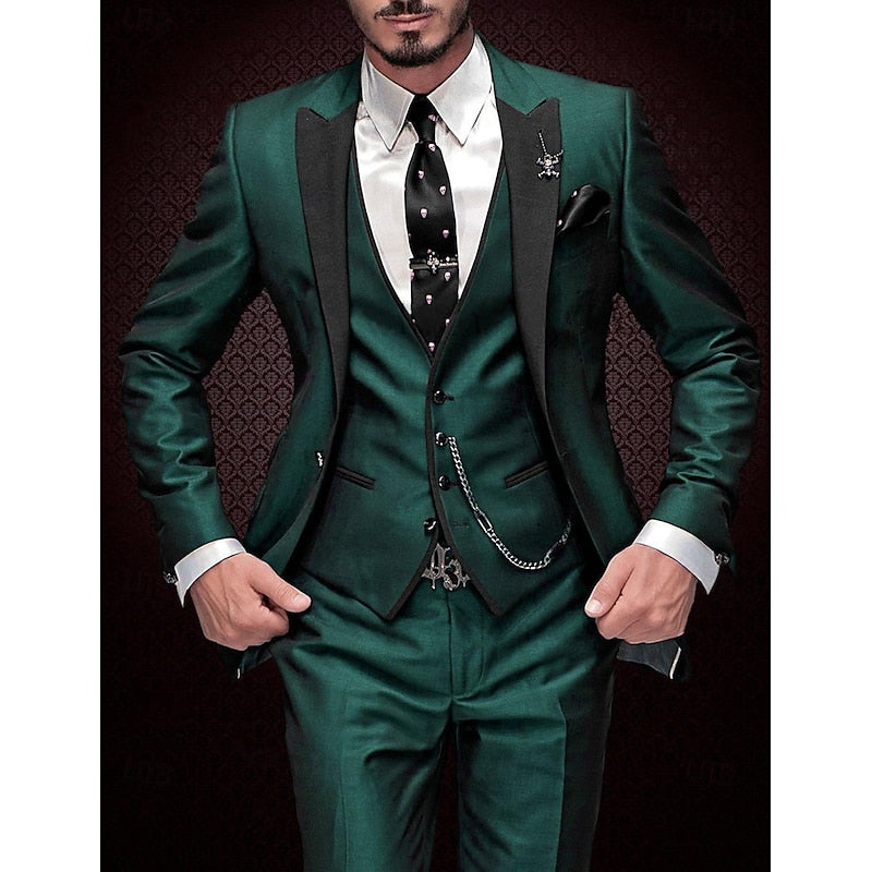 Costume De Mariage Trois Pièces Stylé Pour Homme