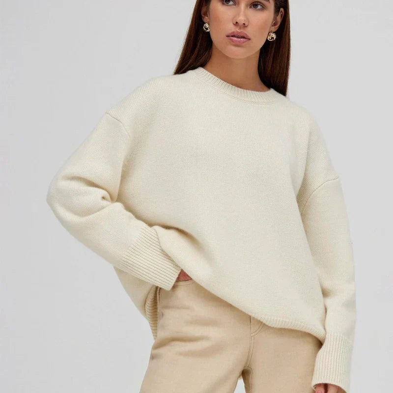 Pull En Cachemire Uni Pour Femme | Tendance