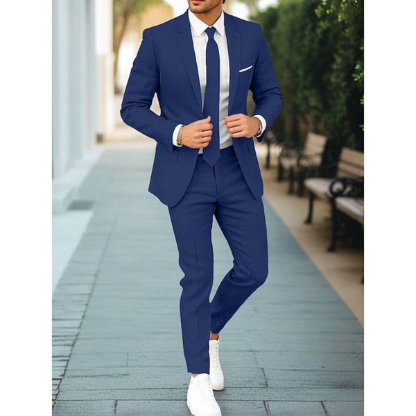 Ensemble 2 Pièces Blazer Et Pantalon Pour Homme | Habillé
