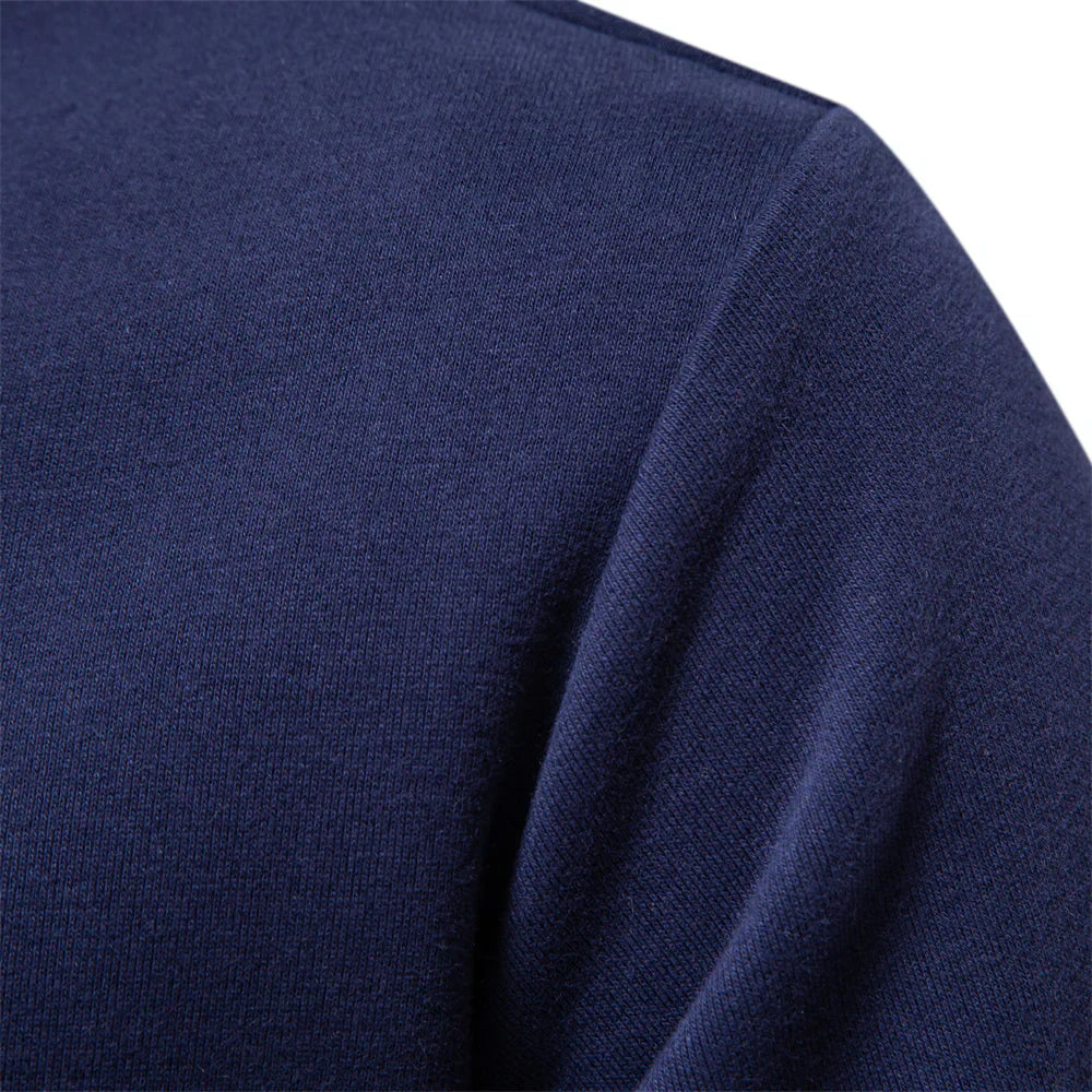 Pull À Col Montant Pour Homme | Manches Longues