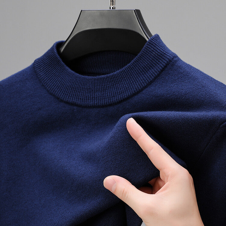 Pull D’Hiver En Cachemire Pour Homme | Col Rond