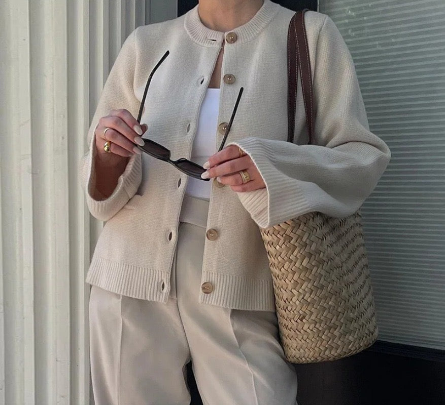 Cardigan pour femme avec poche | Manches longues