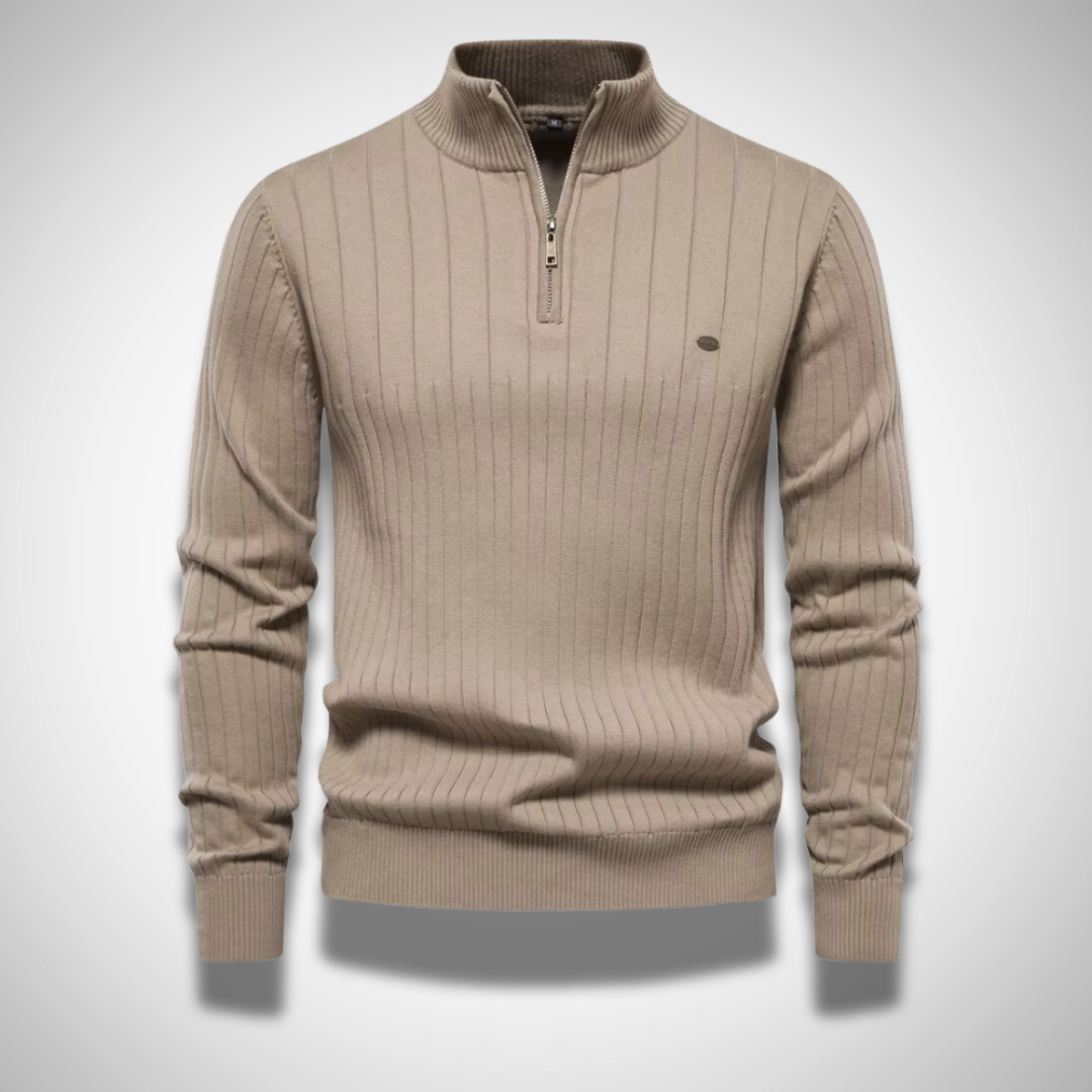 Pull À Manches Longues Et Col Montant Pour Homme | Hiver