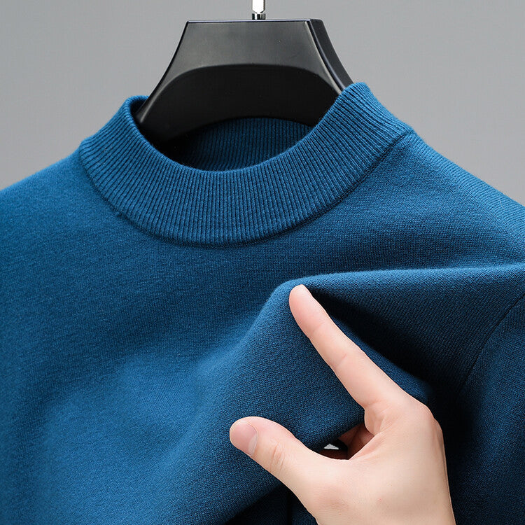 Pull D’Hiver En Cachemire Pour Homme | Col Rond