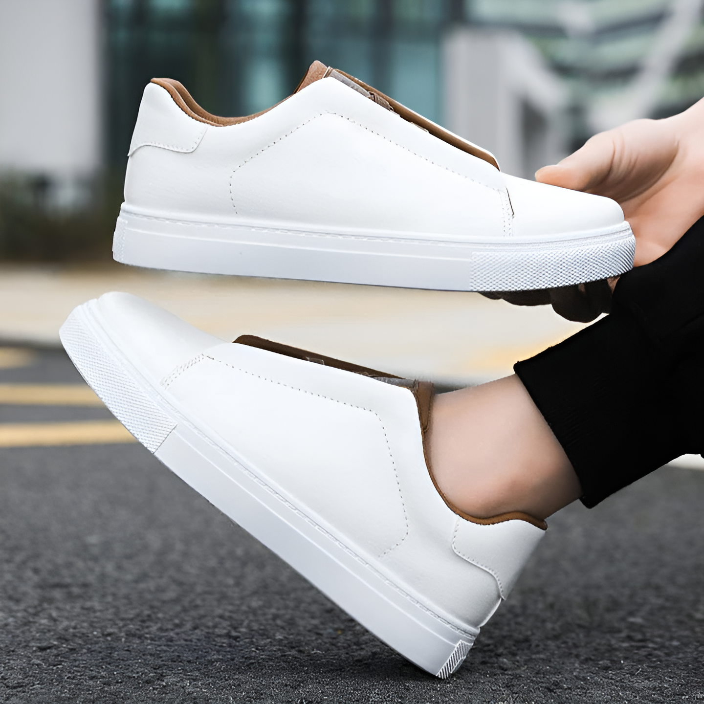 Chaussures Classiques À Enfiler Pour Homme | Lacets Élastiques
