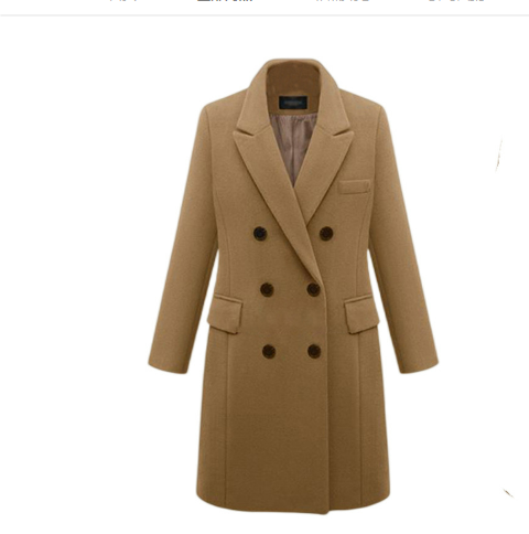 Manteau Long Moderne Pour Femme | Hiver