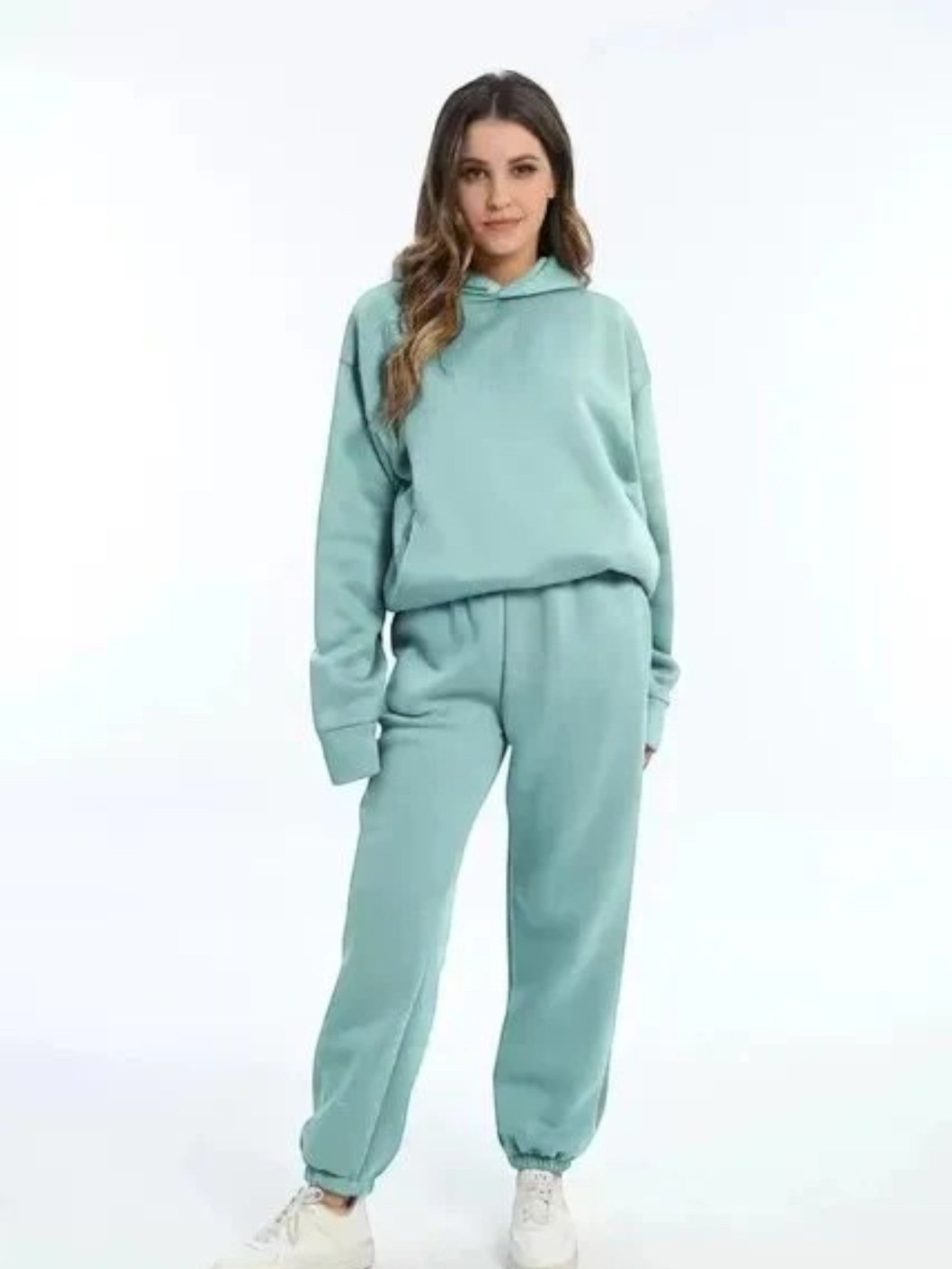 Ensemble Élégant Sweat À Capuche Et Pantalon Pour Femme